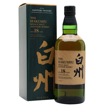 Hakushu Japanese Single Malt 18-Year-Old Whisky 750ml