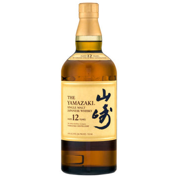 Yamazaki Single Malt Japanese 12-Year-Old Whisky 750ml