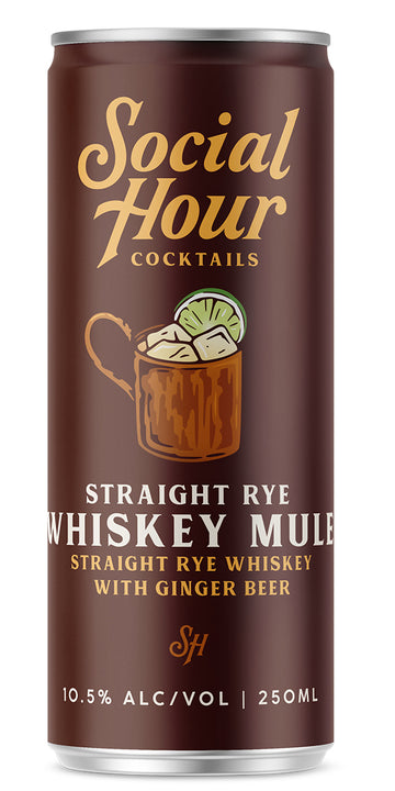 Social Hour Whiskey Mule 250ml
