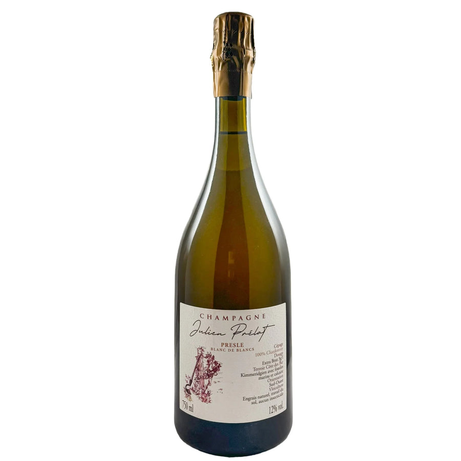 Julien Prelat  Blanc de Blancs Champagne Extra Brut 'Presle' NV