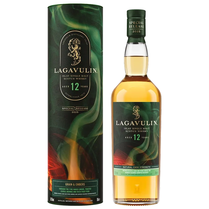 Lagavulin 12 Year Grain & Embers 2025 Special Release Scotch 750