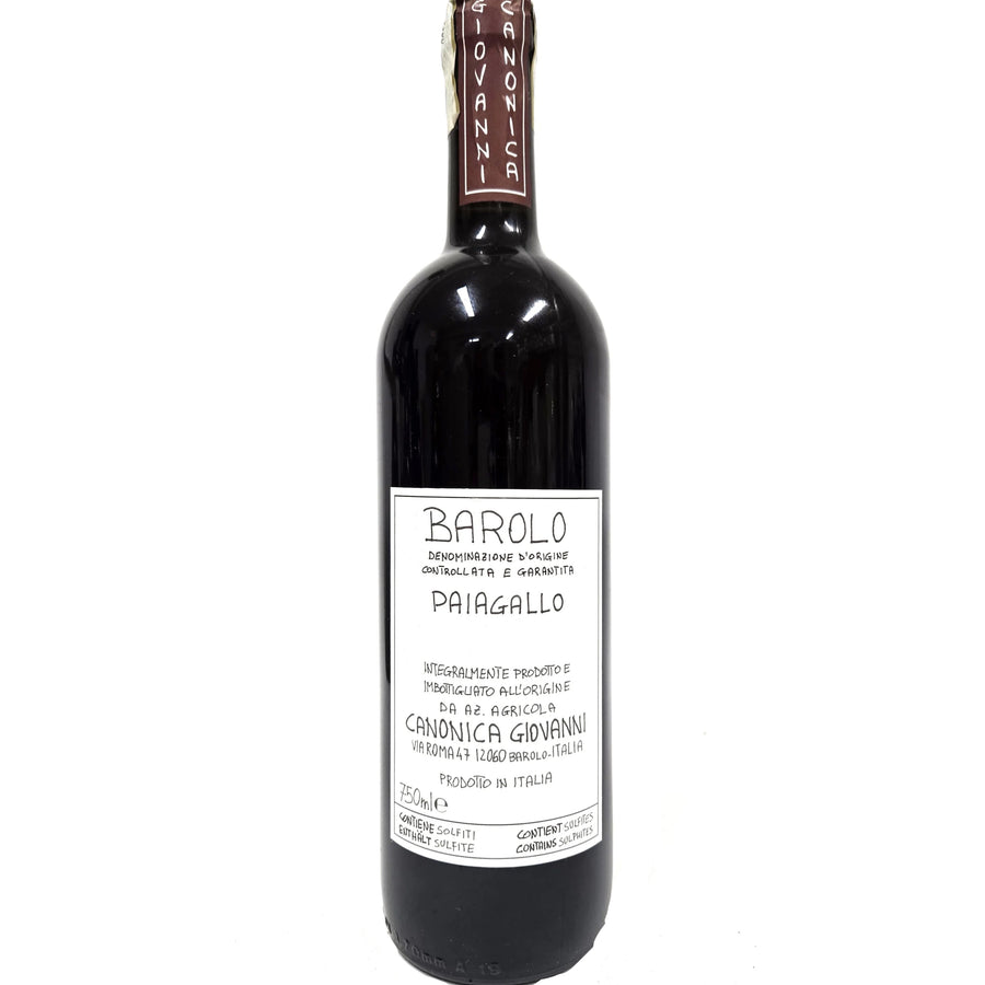 Giovanni Canonica Barolo Paiagallo 2021