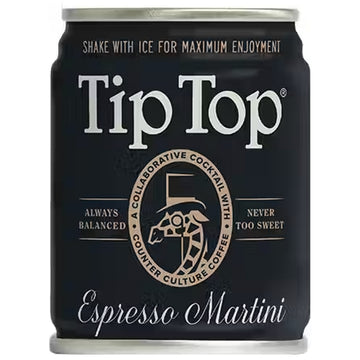 Tip Top Espresso Martini Can 100ml