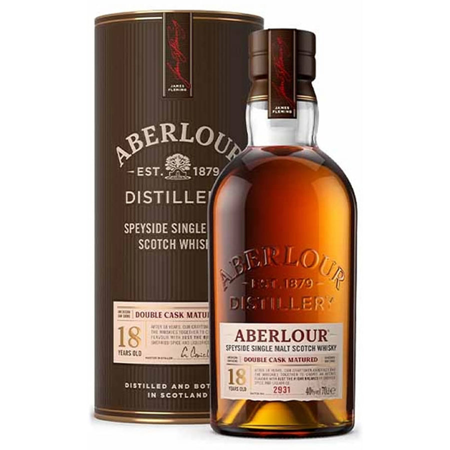 Aberlour 18-Year-Old Double Sherry Cask Matured Scotch Whisky 750ml