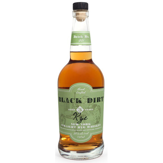 Black Dirt 3-Year-Old Rye Whiskey 750ml