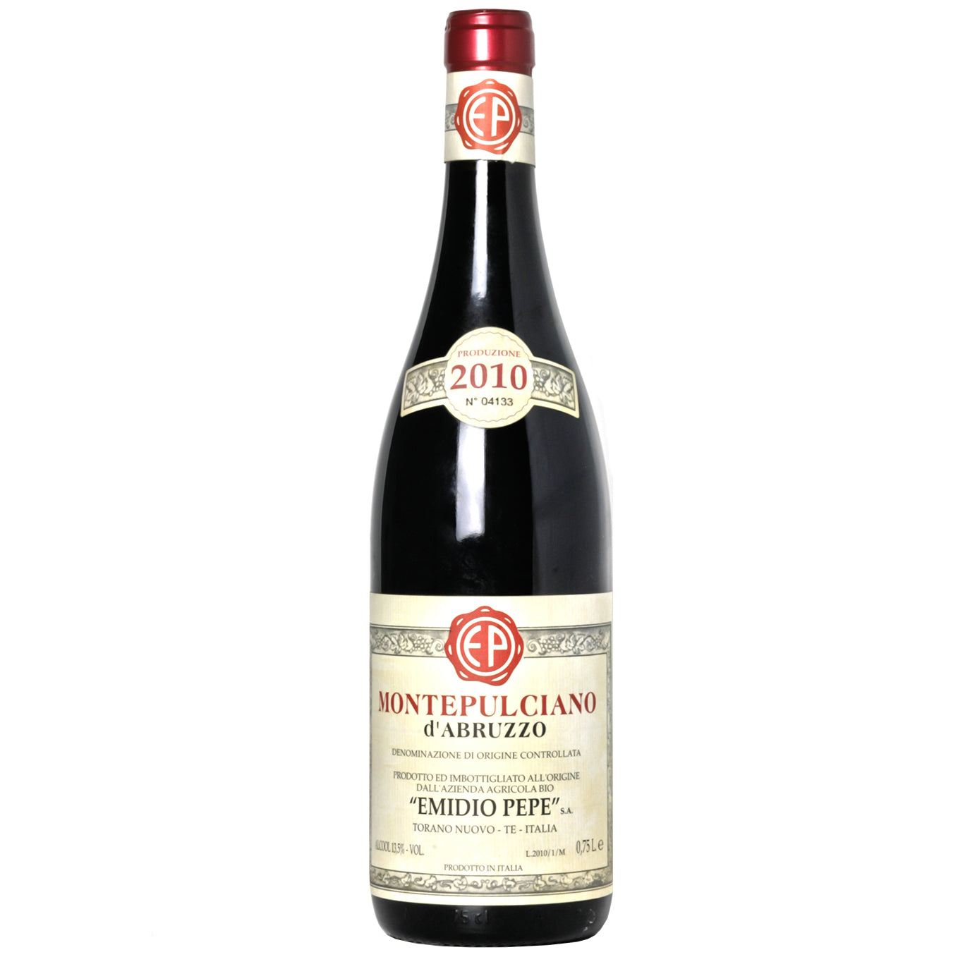 Emidio Pepe（エミディオ・ペペ）2010 Emidio Pepe Montepulciano d'Abruzzo 2010 – Pasanella & Son